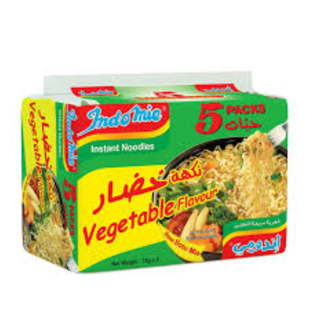 INDOMIE INSTANT NOODLES VEGETABLE 375G